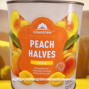 Đào ngâm Countree 820g	