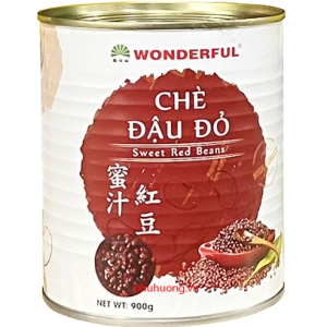 Chè đậu đỏ Wonderful 900g	