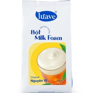 Bột Milkfoam nguyên vị Luave 500g